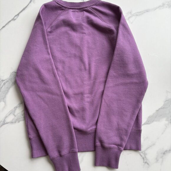 Roots Original Crew Sweatshirt TRUE VIOLET XS - Picture 5 of 5
